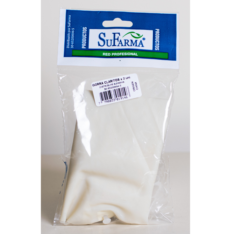 Gorra para claritos x2