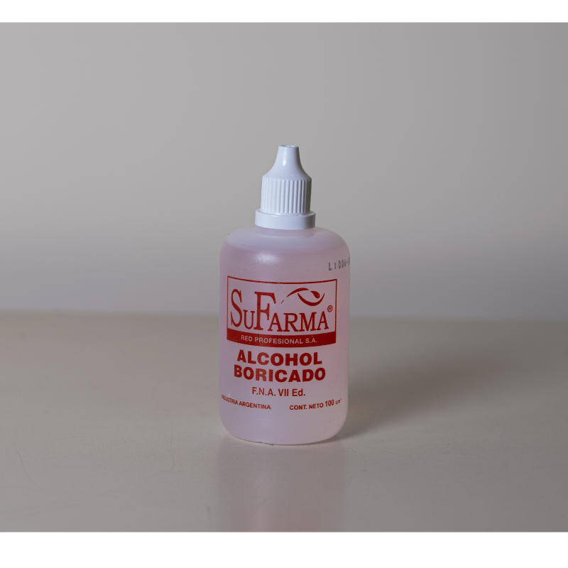 Alcohol boricado
